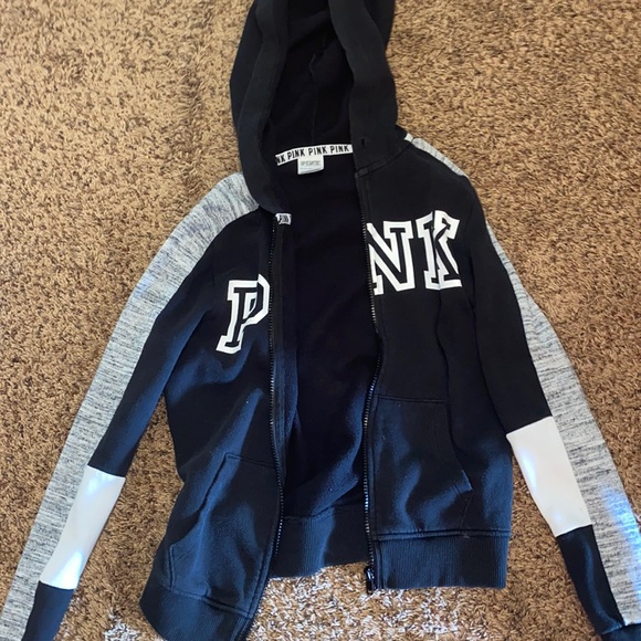 pink zip up - Picture 2 of 4